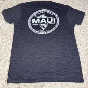 Maui Hawaii Grey T-Shirt Size L